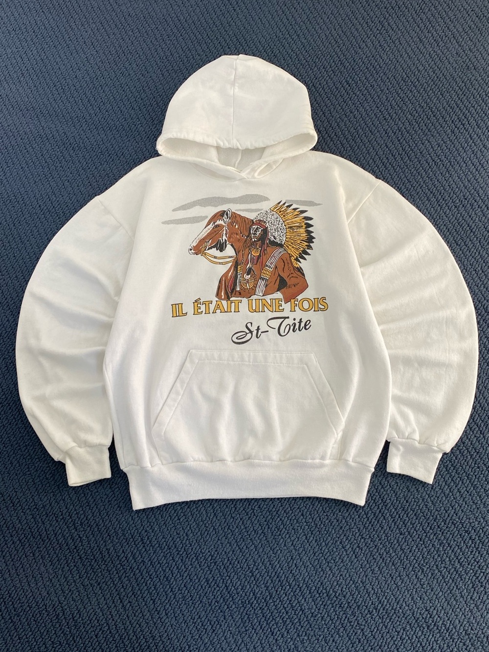 80s Native American Horse Hoodie
